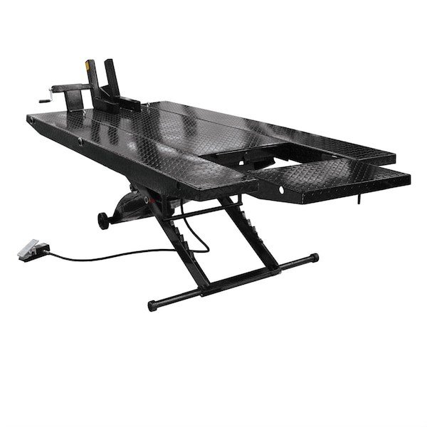 Atlas Automotive Equipment ATLAS MOTORCYCLE LIFT W SIDE EXTENSION KIT ATEHT-CYCLFTXLT-FPD - main